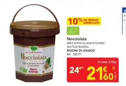 METRO Nocciolata rigoni di asiago offre