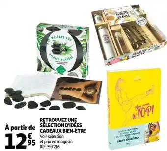 Auchan Retrouvez une sélection d'idées cadeaux bien-être offre