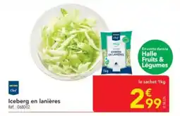 METRO Iceberg en lanières offre