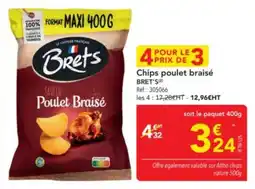 METRO Chips poulet braisé bret's offre