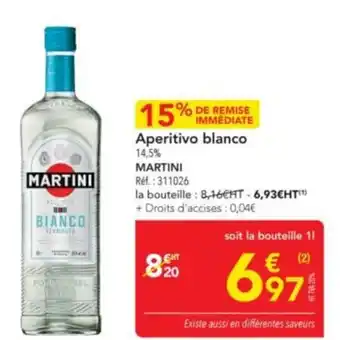 METRO MARTINI Aperitivo blanco offre