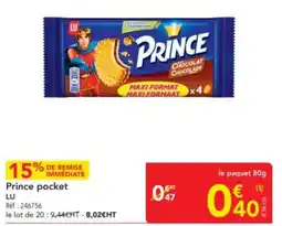 METRO Prince pocket lu offre