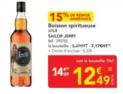 METRO SAILOR JERRY Boisson spiritueuse offre