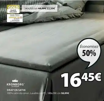 JYSK Drap En Satin Kronborg offre