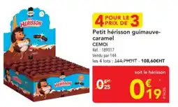 METRO Petit hérisson guimauve caramel cemoi offre
