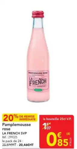 METRO LA FRENCH SVP Pamplemousse rose offre