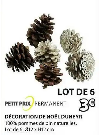 JYSK Décoration De Noël Duneyr offre