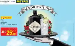 METRO HENDRICK'S Gin 41.4% offre
