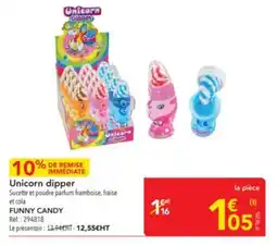 METRO Unicorn dipper funny candy offre
