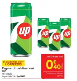 METRO Regular citron citron vert 7up offre