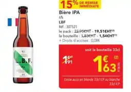 METRO LBF Bière IPA offre