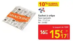METRO Sachet à crêpe offre