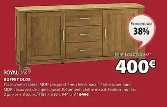 JYSK Buffet Olde Royal Oak offre