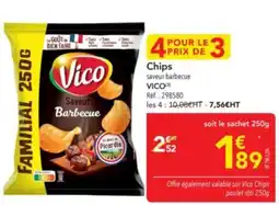 METRO VICO Chips saveur barbecue offre