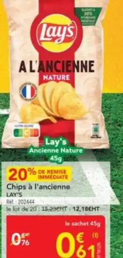 METRO LAY'S Chips à l'ancienne offre