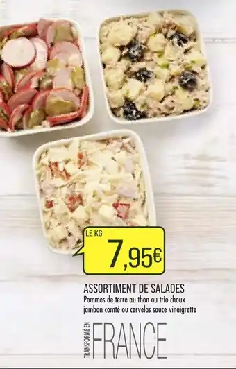 Match Assortiment de salades offre
