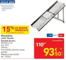 METRO Mandoline louis tellier offre