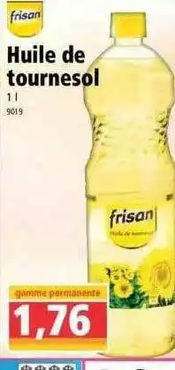 Norma Frisan Huile De Tournesol offre