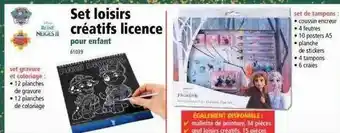 Norma Set Loisirs Créatifs Licence Pour Enfant offre