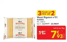 METRO RUMMO Mezzi Rigatoni nº51 offre
