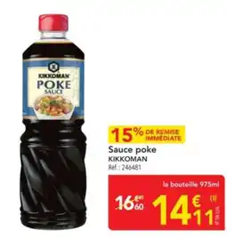 METRO KIKKOMAN Sauce poke offre