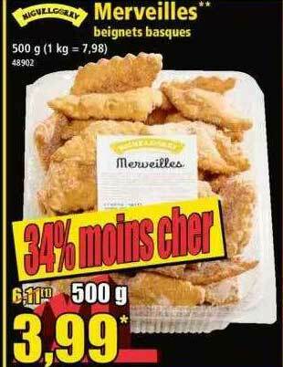 Norma Merveilles Beignets Basques offre