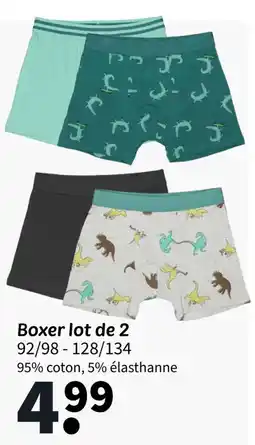 Wibra Boxer lot de 2 offre