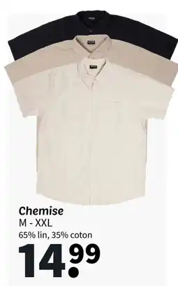 Wibra Chemise M-XXL offre