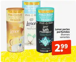 Wibra LENOR perles parfumées offre