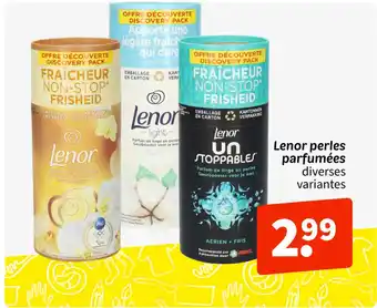 Wibra LENOR perles parfumées offre