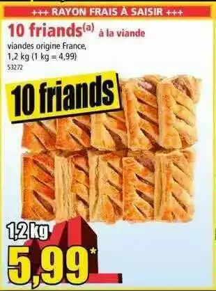 Norma 10 Friands à La Viande offre