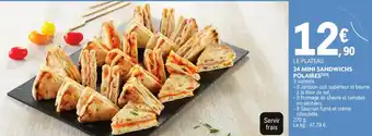 E.Leclerc 24 mini sandwichs polaires offre