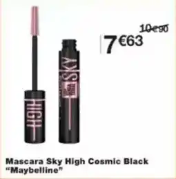 Monop' Beauty Mascara sky high cosmic black maybelline offre