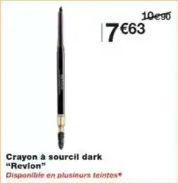 Monop' Beauty Crayon à sourcil dark revlon offre