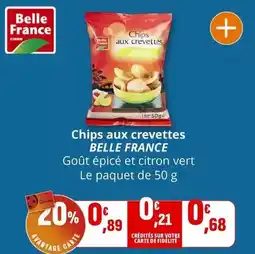 Coccinelle Express Belle france - chips aux crevettes offre