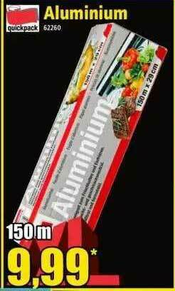 Norma Quickpack Aluminium offre