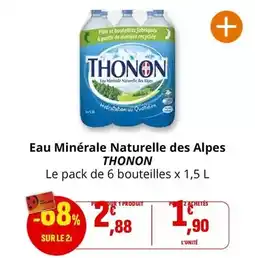Coccinelle Express Thonon - eau minérale naturelle des alpes offre