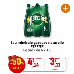 Perrier - eau minerale gazeuse naturelle
