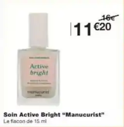 Soin active bright manucurist