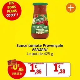 Coccimarket Panzani - sauce tomate provençale offre