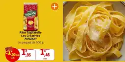 Coccimarket Panzani - pâte tagliatelle les créatives offre