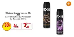 Coccimarket Axe - déodorant spray homme 48h offre