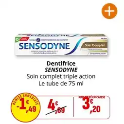 Coccimarket Sensodyne - dentifrice offre