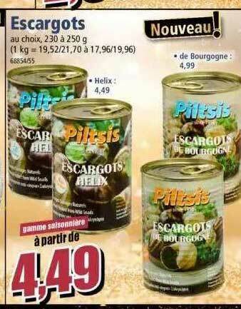 Norma Escargots offre