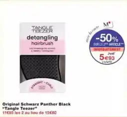 Monop' Beauty Original schwarz panther black tangle teezer offre