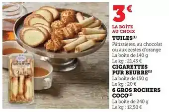 Hyper U Tuiles offre