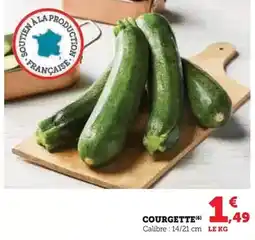 Hyper U Courgette offre