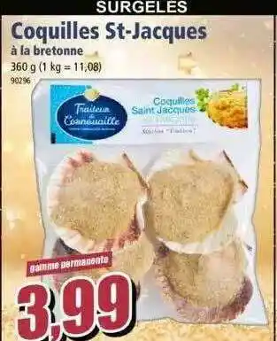 Norma Coquilles St-jacques à La Bretonne offre