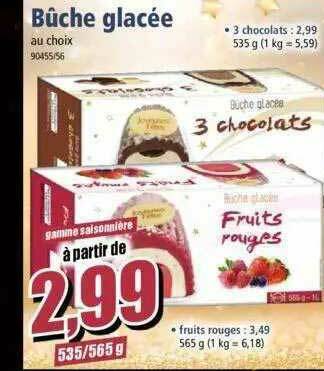 Norma Bûche Glacée offre