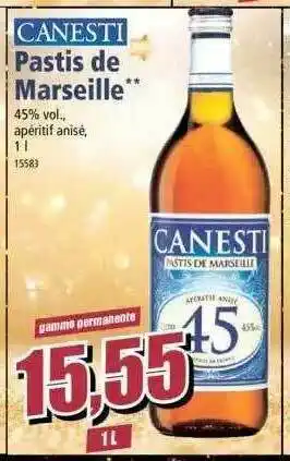 Pastis De Marseille Canesti